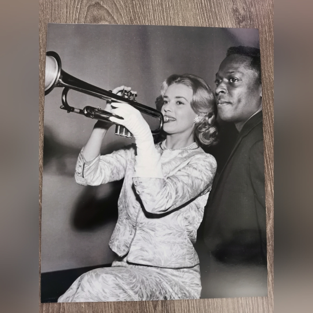 Black/White Jazz Photo 8x10